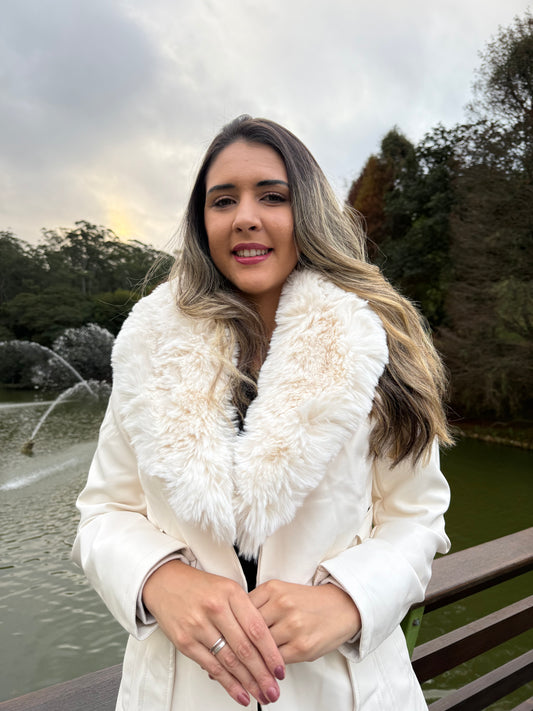 Sobretudo de Couro Courvin