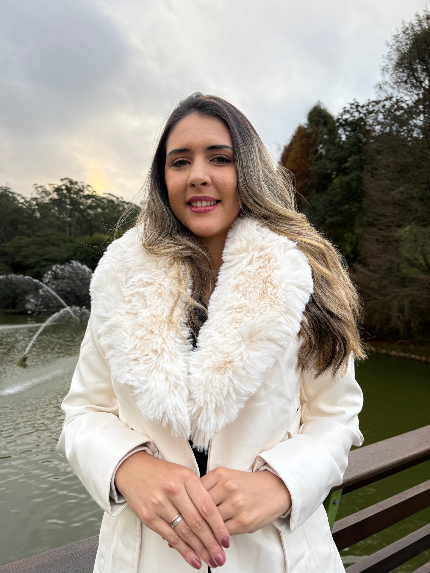 Sobretudo de Couro Courvin