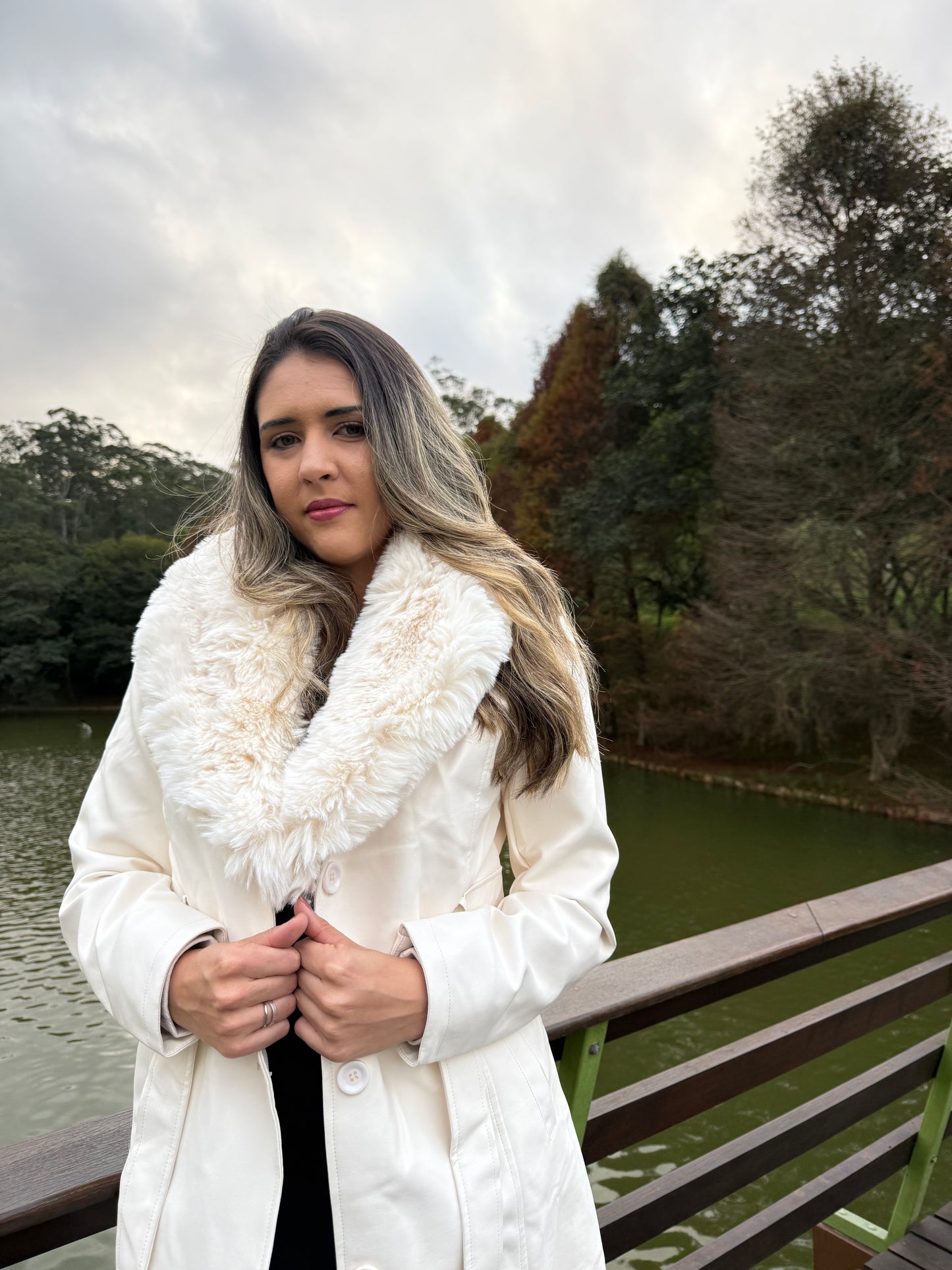 Sobretudo de Couro Courvin